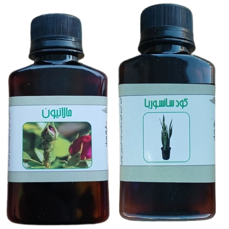 کود مایع سانسوریا و مالاتیون مدل life - D حجم 110 میلی لیتر بسته 2 عددی