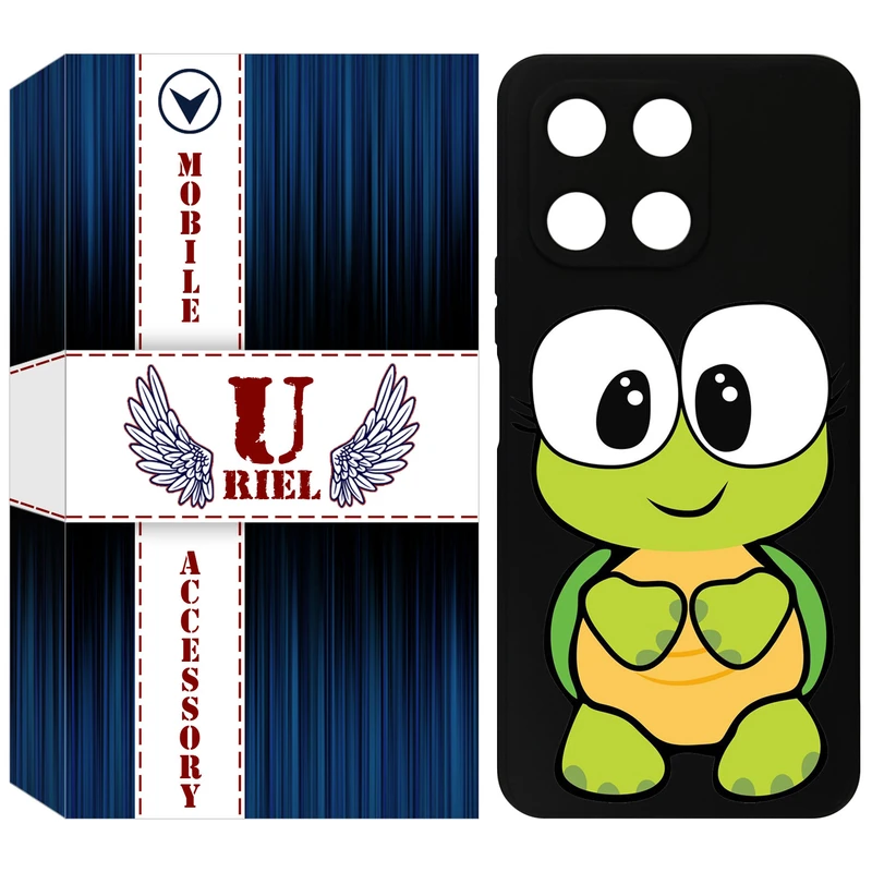 کاور یوریل مدل KSH کد 59 طرح لاکپشت مناسب برای گوشی موبایل آنر X6A / X6A Plus