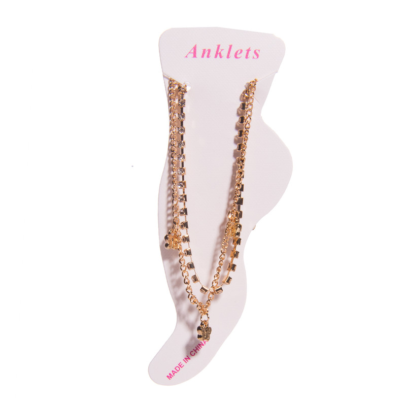 پابند زنانه طرح پروانه کد RKH_676