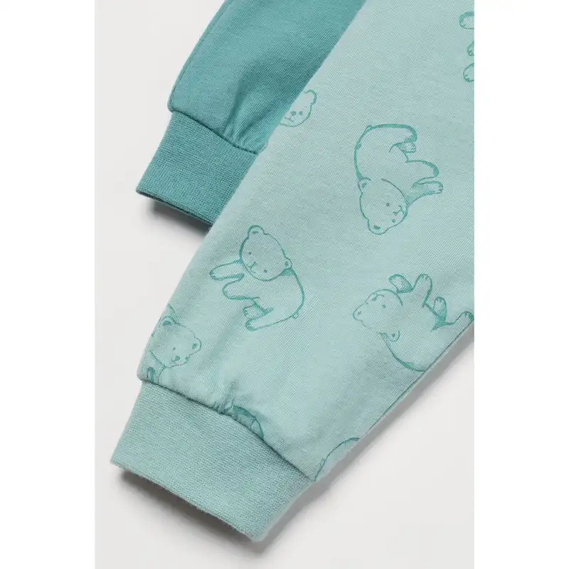 سرهمی نوزادی اچ اند ام مدل 0711235043 مجموعه 2 عددی