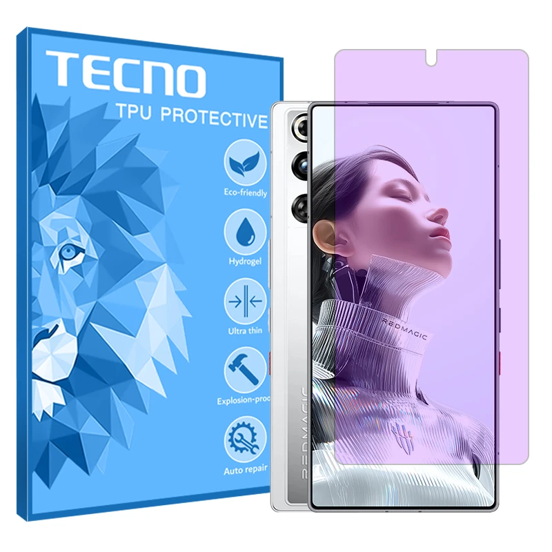 محافظ صفحه محافظ چشم تکنو مدل هیدروژلی مناسب برای گوشی موبایل زد تی ای nubia RedMagic 11 Pro (China)