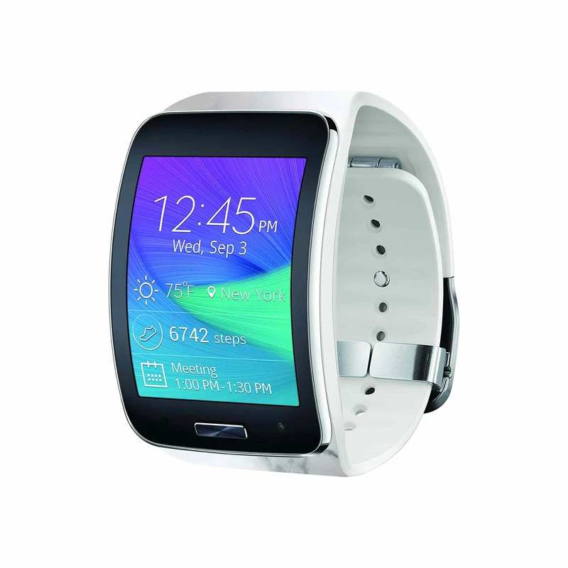 برچسب ماهوت طرح Blanco_Smoke_Marble مناسب برای ساعت هوشمند سامسونگ Galaxy Gear S