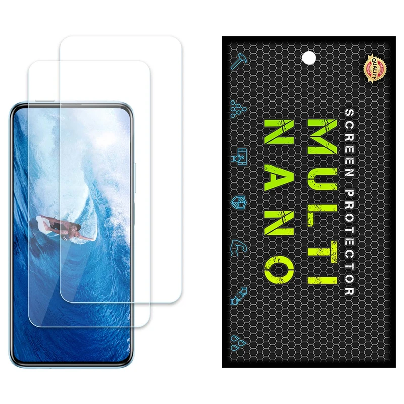 محافظ صفحه نمایش مولتی نانو مدل X-S2N مناسب برای گوشی موبایل هوآوی P Smart Pro 2019 بسته دو عددی
