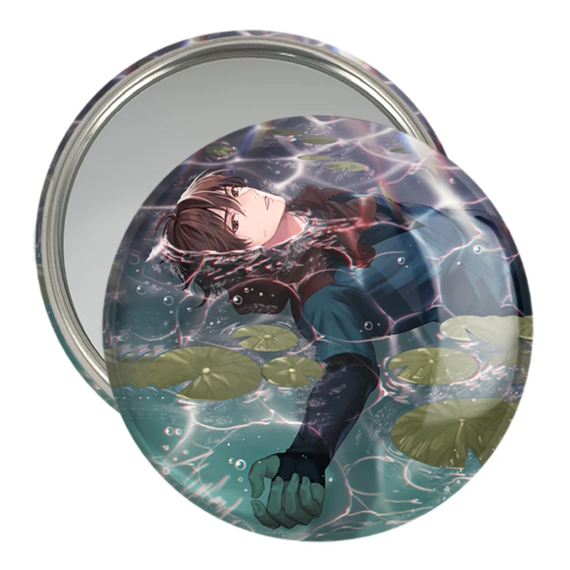 آینه جیبی خندالو مدل آشیتاکا انیمه پرنسس مونونوکه کد 34076