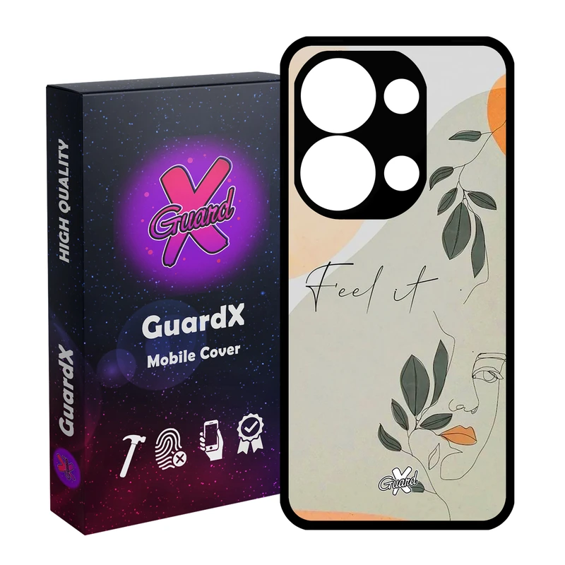 کاور گارد ایکس طرح دختر مناسب برای گوشی موبایل شیائومی Redmi Note 13 Pro 4G / Poco M6 Pro 4G