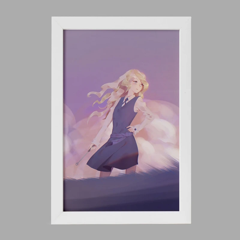 تابلو خندالو مدل دیانا انیمه جادوگران کوچک Little Witch Academia  کد 22871