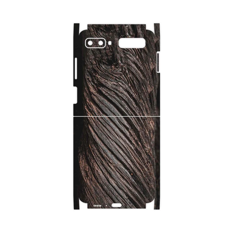 برچسب پوششی ماهوت مدل Wood Texture 9-FullSkin مناسب برای گوشی موبایل سامسونگ Galaxy Z Flip
