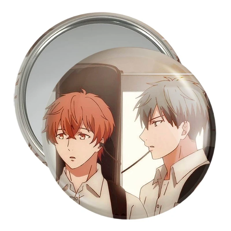 آینه جیبی خندالو مدل مافویو و ریتسوکا انیمه گیون Given  کد 13085