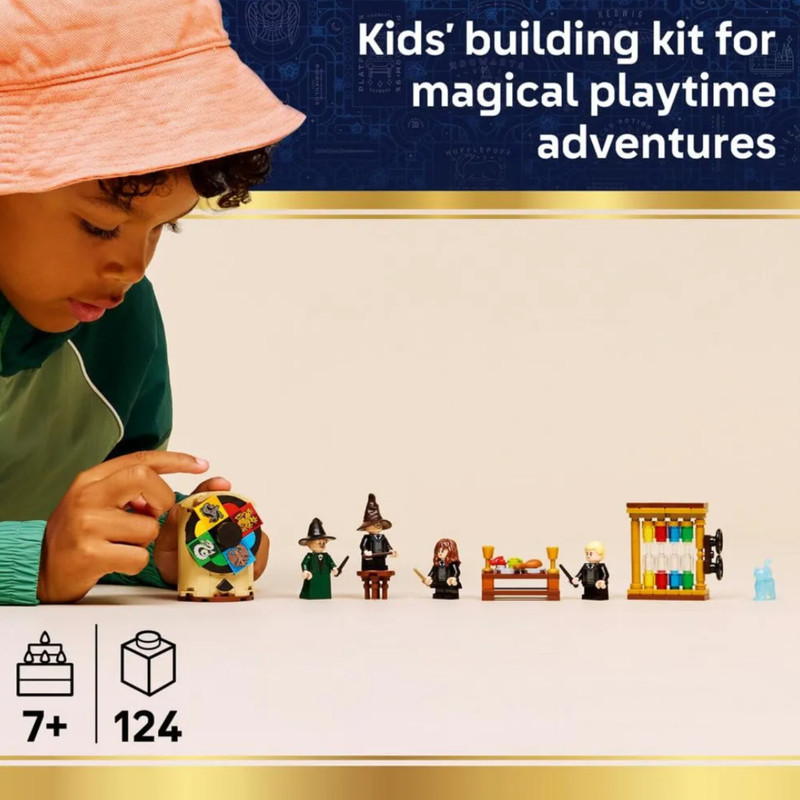 لگو ۱۲۴ تکه سری هر‌ی‌پاتر مدل Hogwarts Castle: Sorting Hat Ceremony کد 76460