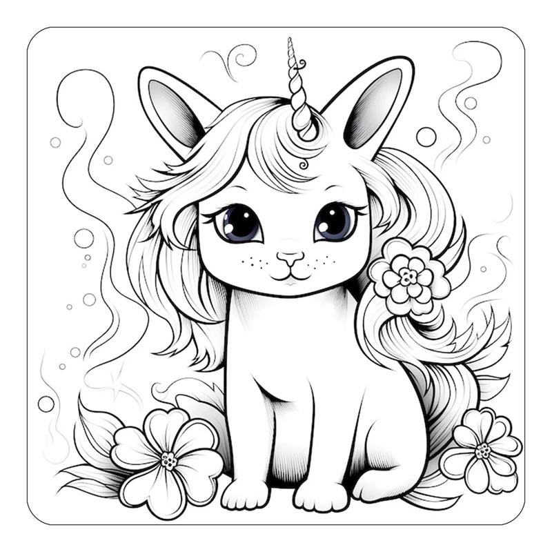 مگنت کاکتی طرح اسب تک شاخ و یونیکورن مدل mp30538