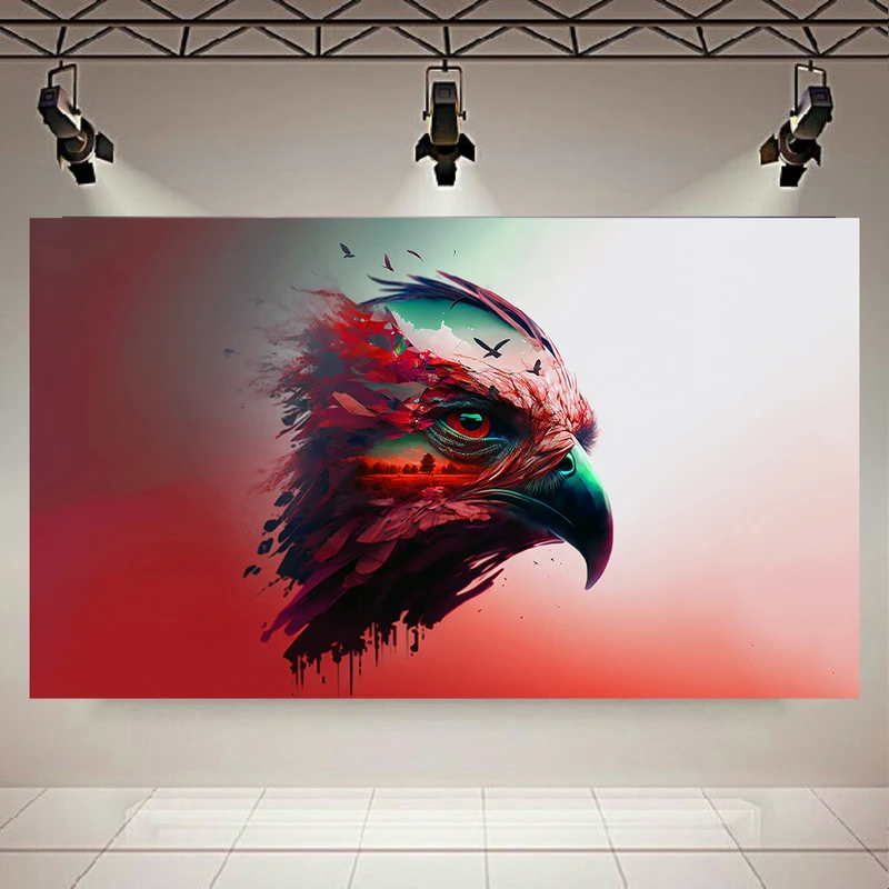 پوستر پارچه ای طرح عقاب مدل ai کد AR31265