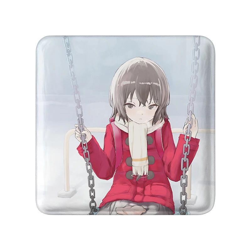 مگنت خندالو طرح کایو انیمه اریزد مدل مربعی کد 32203