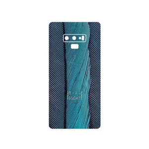MAHOOT Turquoise feathers Cover Sticker for Samsung Galaxy Note 9