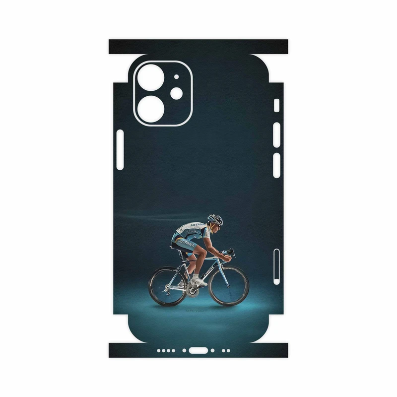 برچسب پوششی ماهوت مدل Road cycling-FullSkin مناسب برای گوشی موبایل اپل iPhone 12 mini