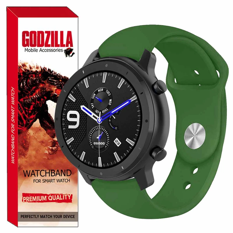بند گودزیلا مدل SILICONE مناسب برای ساعت هوشمند شیائومی Mi Watch XMWTCL02
