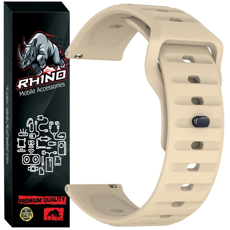 بند راینو مدل Simple مناسب برای ساعت هوشمند گلوریمی M2 Max / M2 Max LTD 22mm