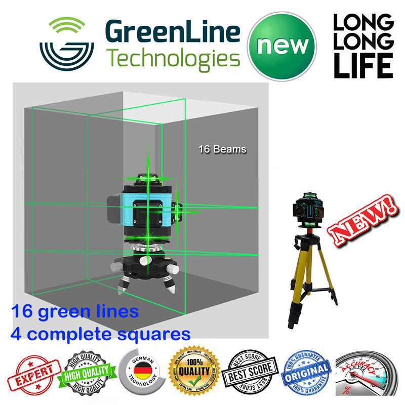 تراز لیزری ماکیتا مدل نور سبز 16 لاین کد 3D36S تراز لیزری ماکیتا مدل نور سبز 16 لاین کد 3D36S