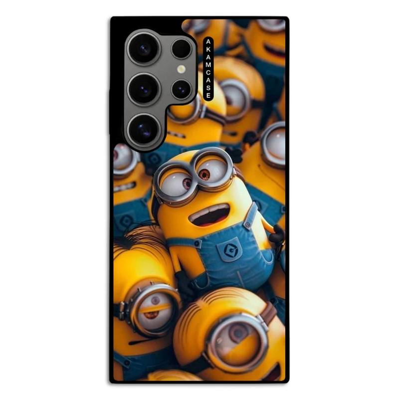 کاور آکام مدل AMC-WSGS24U-MINIONS1 مناسب برای گوشی موبایل سامسونگ Galaxy S24 Ultra