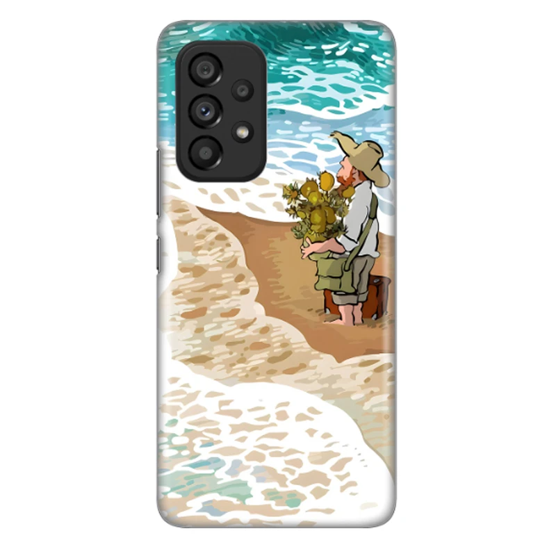 کاور طرح مرد و دریا  کد DIMO-055 مناسب برای گوشی موبایل سامسونگ Galaxy A53 5G / A53