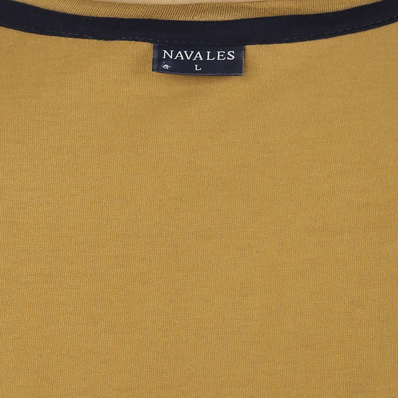 تی شرت آستین کوتاه مردانه ناوالس مدل AMESTERDAM