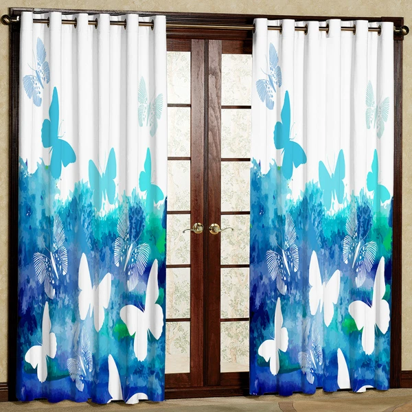 پرده مدل مخمل پانچی کد 7607 سایز 280x140 سانتی متر