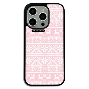 AKAM AMC-WA15PRO-WINTER FABRIC-22 Cover For Apple iPhone 15 Pro