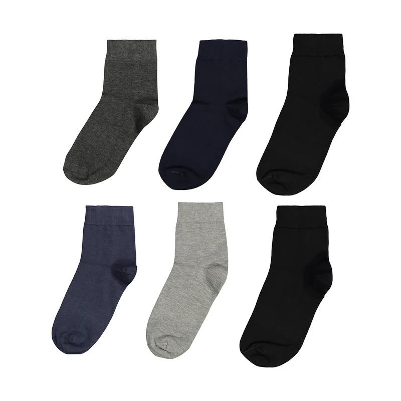 جوراب مردانه رادان کد 1001-01 مجموعه 6 عددی