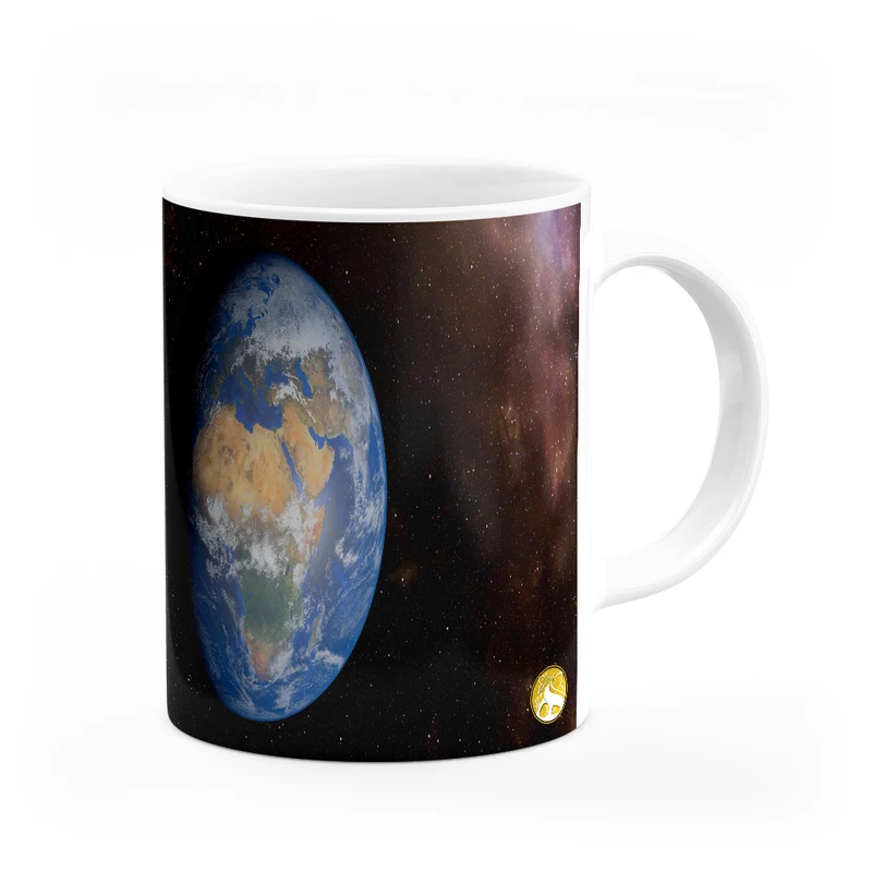 ماگ هومرو طرح گلکسی کهکشان مدل MG8686