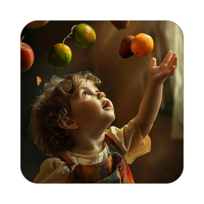 زیر لیوانی کاکتی طرح میوه مدل mp22726