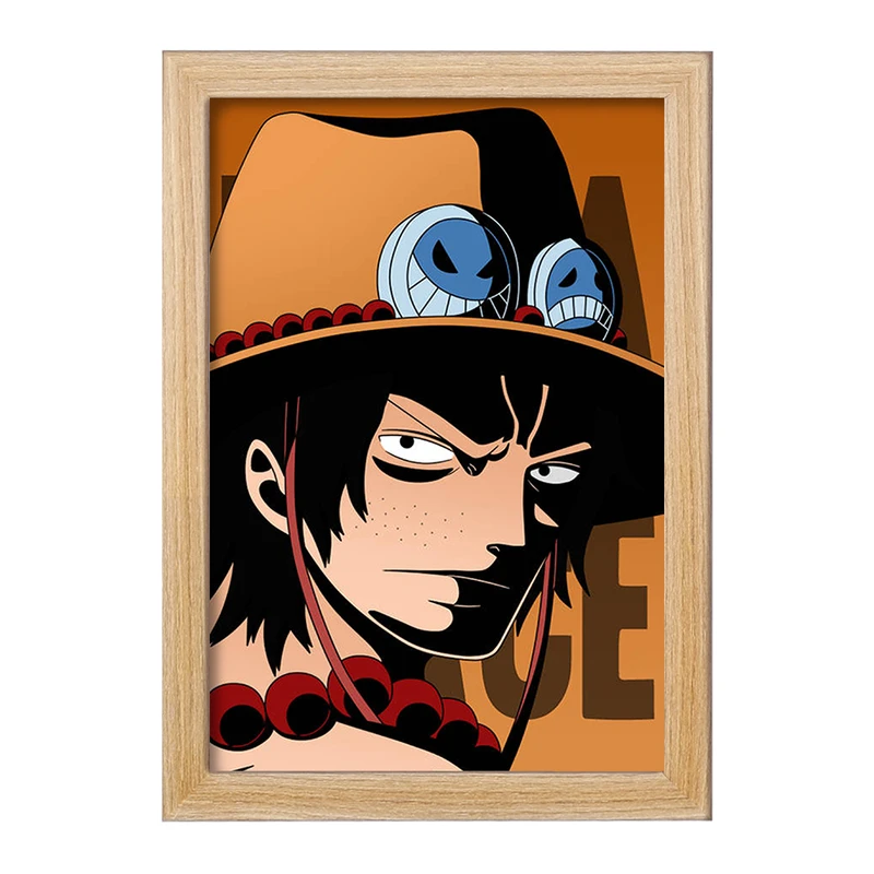 تابلو خندالو مدل پورتگاس انیمه وان پیس One Piece  کد 17272