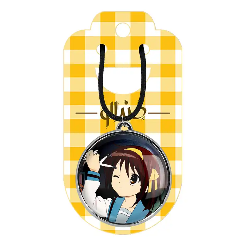 گردنبند خندالو مدل انیمه ناپدید شدن هاروهی سوزومیا The Disappearance of Haruhi Suzumiya کد 2431324314