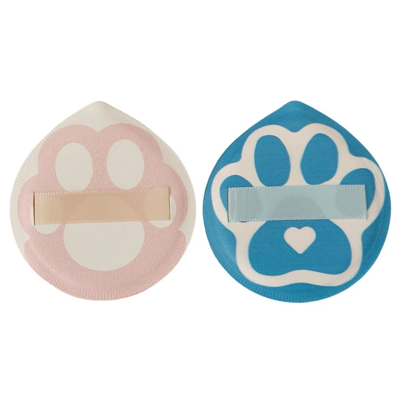 پد آرایشی کیس لاولی مدل پنجه گربه مجموعه 2 عددی 