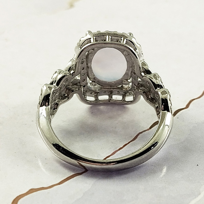 انگشتر نقره زنانه سلین کالا مدل عقیق کبود کد 62