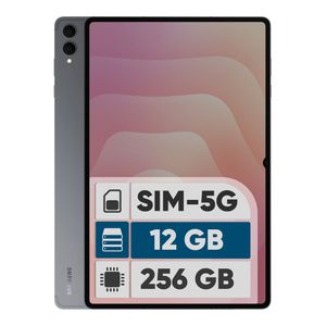 تبلت ۱۴.۶ اینچ سامسونگ مدل Galaxy Tab S11 Ultra ظرفیت 256 گیگابایت و رم 12 گیگابایت، قابلیت پشتیبانی از سیم کارت، رزولوشن دوربین ۱۳ مگاپیکسل، پشتیبانی از قلم و کیبورد