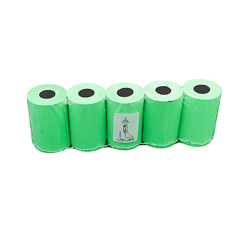 کاغذ پرینتر حرارتی پایتخت رول مدل Pos Gr14 بسته 5 عددی