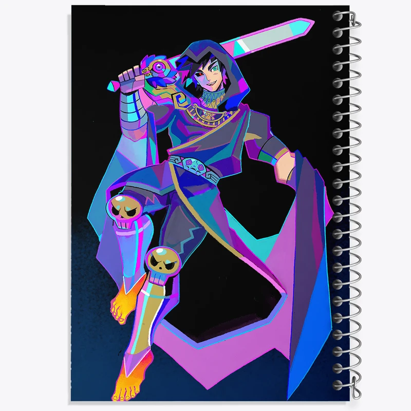 دفتر لیست خرید 50 برگ خندالو طرح بازی هادس (Hades) کد 32911