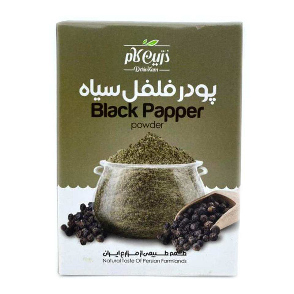 پودر فلفل سیاه درین کام - 80 گرم