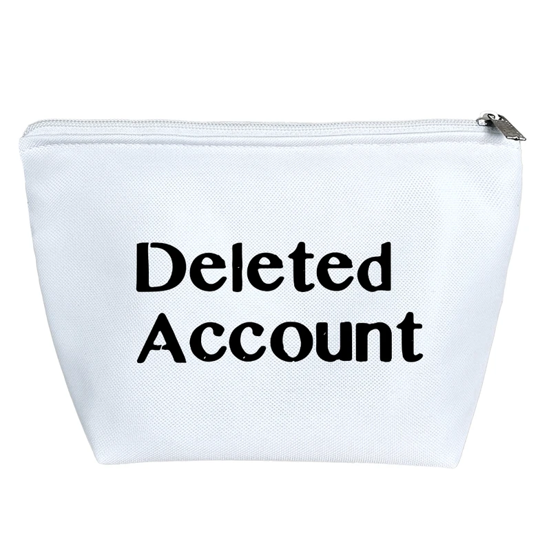 کیف لوازم آرایش دخترانه خندالو مدل Deleted Account کد 10800