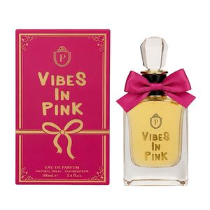 ادکلن زنانه ادوپرفیوم پارلیمنت مدل vibes in pink با رایحه خنک حجم 100 میلی لیتر