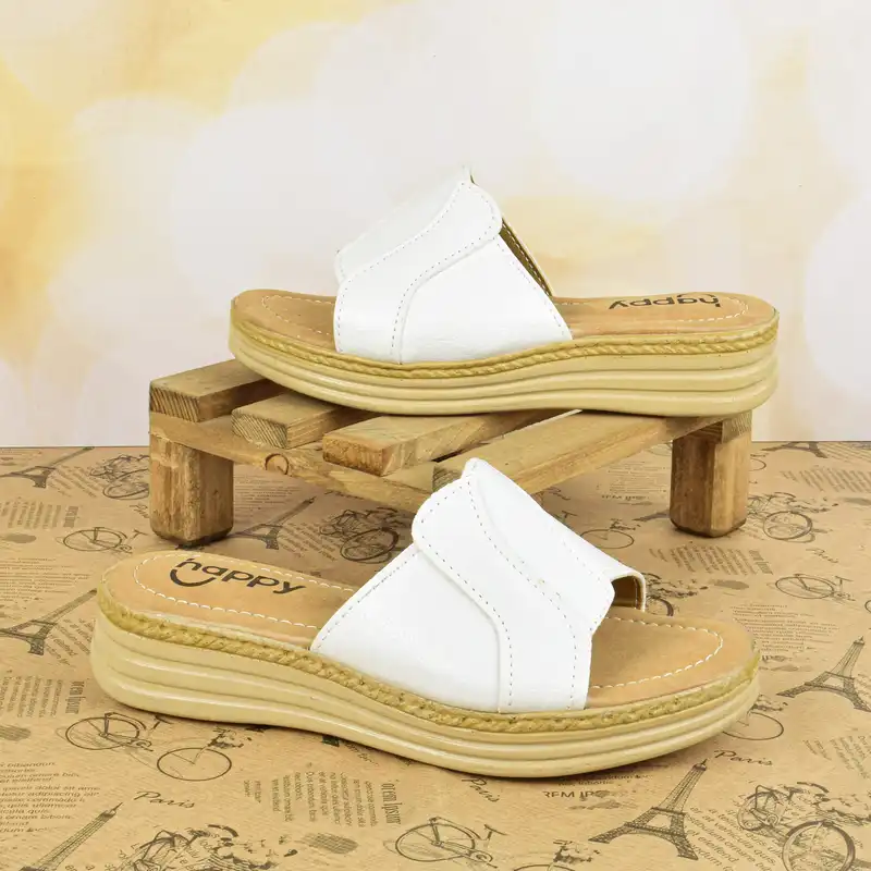 دمپایی زنانه مدل  والمو Happy کد WH.2970