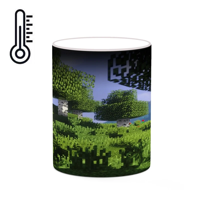 ماگ حرارتی کاکتی طرح ماینکرافت minecraft مدل mgh41328
