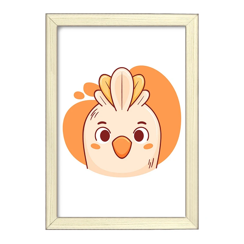 تابلو خندالو طرح جوجه حیوانات بامزه کد 37141