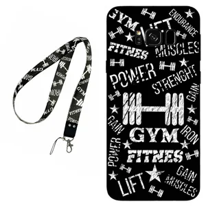 Megafone Gym 0010 Cover For Samsung Galaxy S8 Mobile Neckband