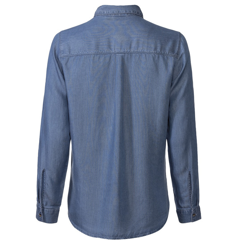 شومیز آستین بلند زنانه اسمارا مدل جین کد 13165124