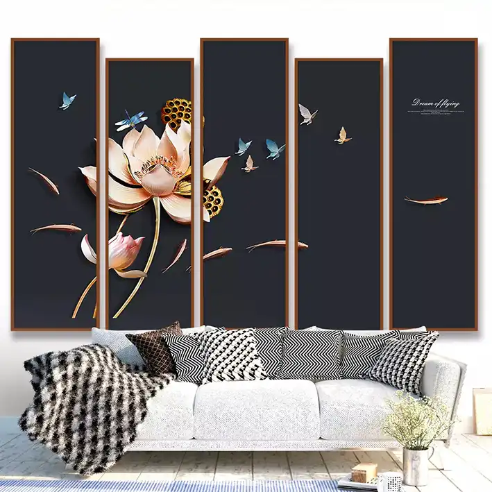 پوستر دیواری سه بعدی مدل DVRF1299