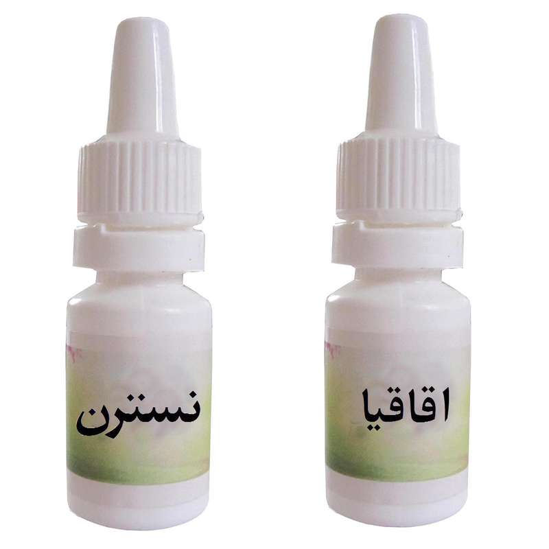 اسانس شمع مدل اقاقيا و نسترن حجم 10 ميلي ليتر بسته 2 عددي