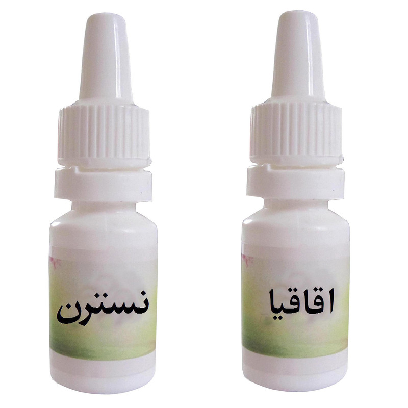 اسانس شمع مدل اقاقيا و نسترن حجم 10 ميلي ليتر بسته 2 عددي