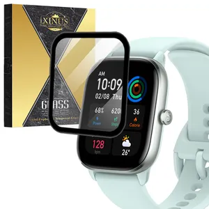 محافظ صفحه نمایش ژینوس مدل XWPM مناسب برای ساعت هوشمند امیزفیت GTS 4 Mini