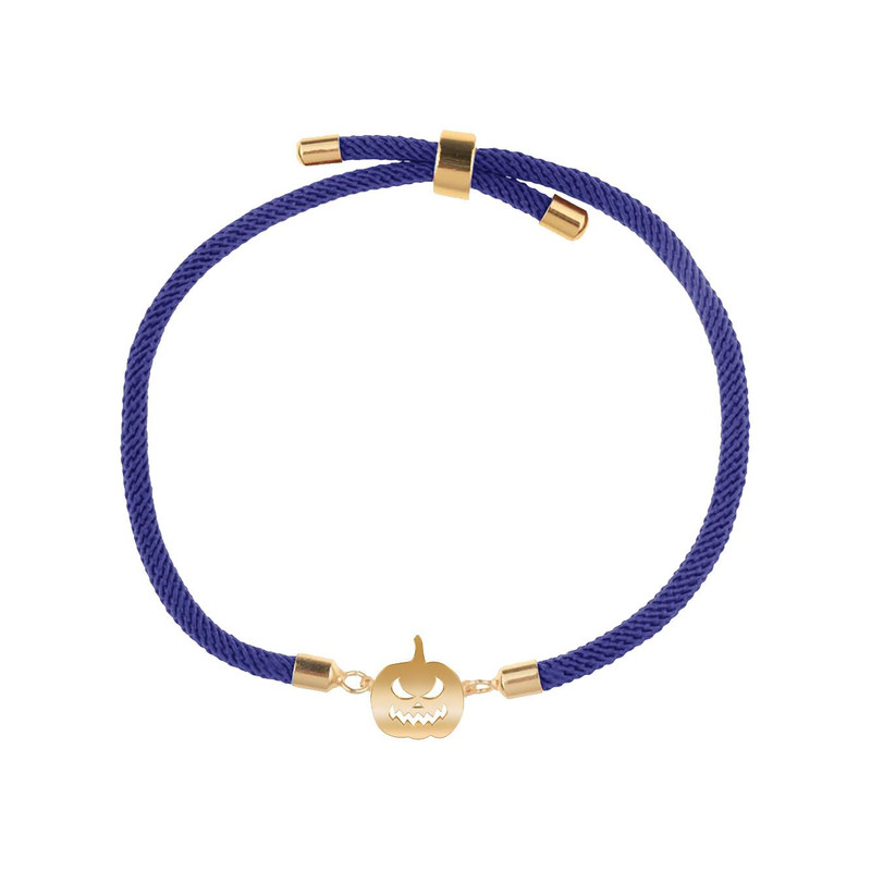 دستبند طلا 18 عیار زنانه مدوپد مدل کدو تنبل کد D15-10160