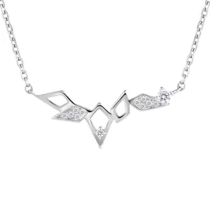 گردنبند نقره زنانه اقلیمه مدل GN394